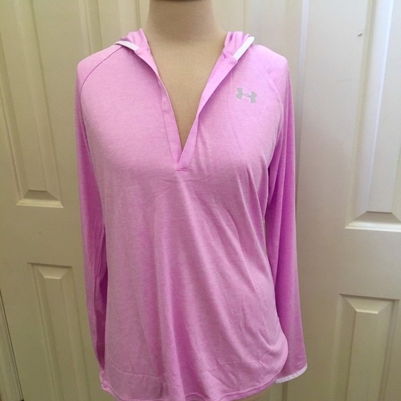 Under Armour Tops - NWT  Under Armour Heatgear Loose Pullover hoodie sz M